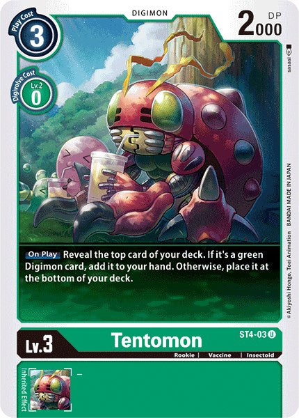 Tentomon [ST4-03] [Starter Deck 04: Giga Green]