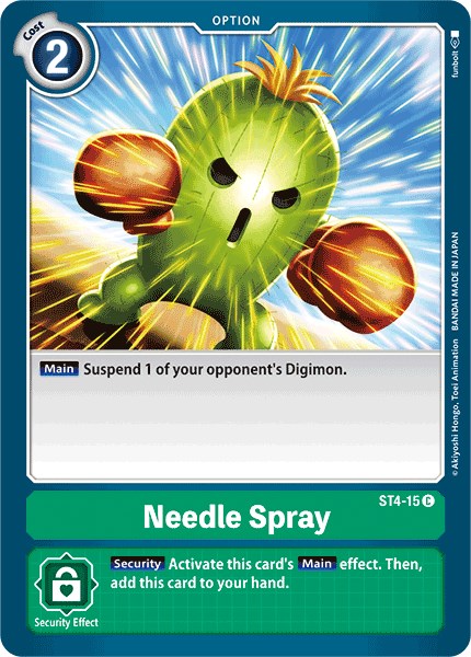 Needle Spray [ST4-15] [Starter Deck 04: Giga Green]