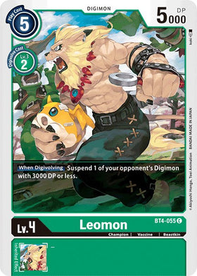 Leomon [BT4-055] [Great Legend]