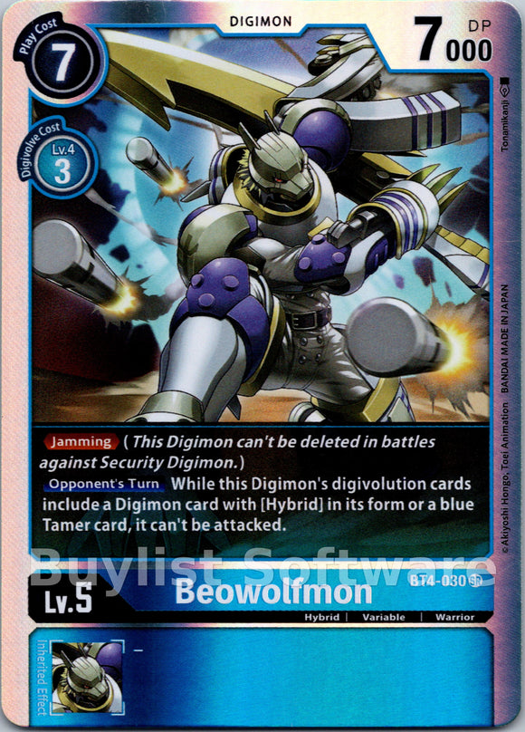 Beowolfmon [BT4-030] [Great Legend] Foil