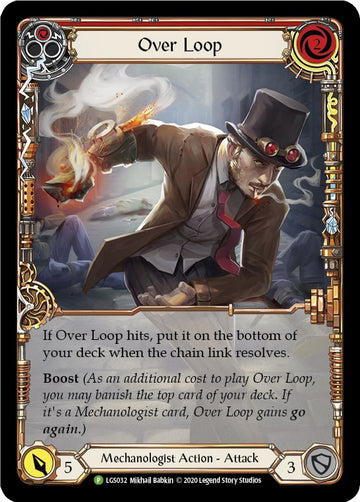 Over Loop (Red) - LGS032 [LGS032] [Flesh and Blood: Promo Cards] Rainbow Foil