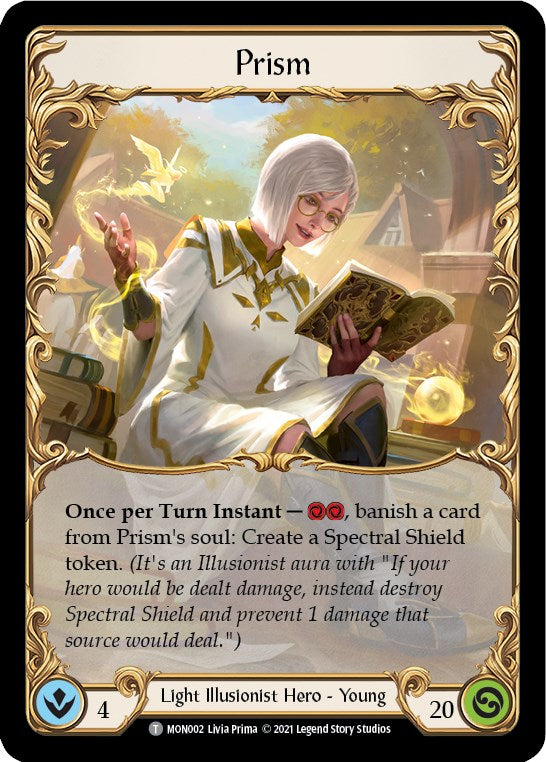 Prism // Prism, Sculptor of Arc Light [MON002 // MON001] [Monarch] 1st Edition Normal