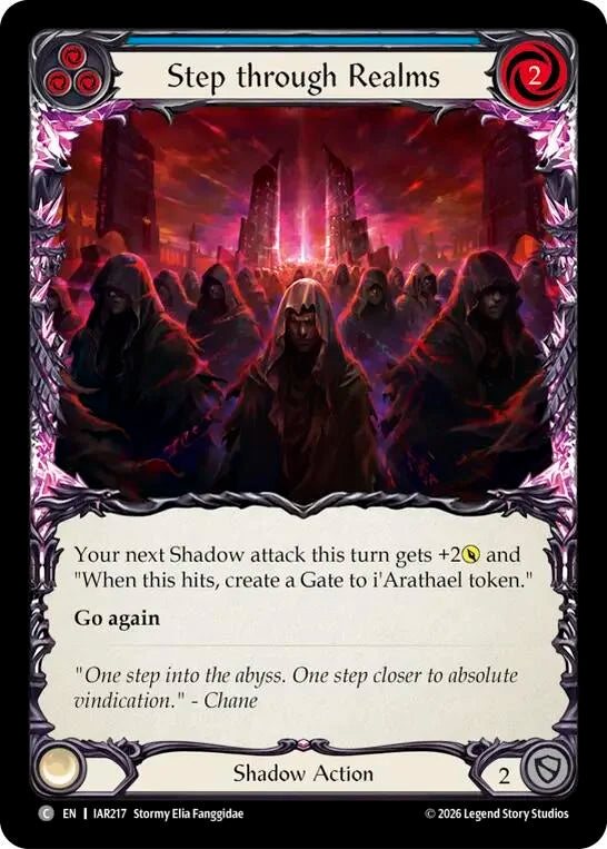 Step through Realms (Blue)