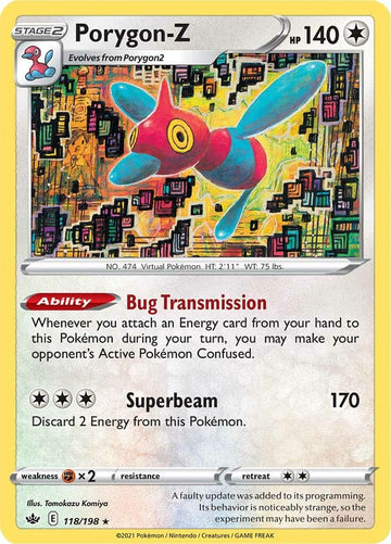Porygon-Z [118/198] [Chilling Reign] Holofoil