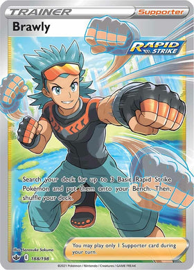 Brawly [188/198] [Chilling Reign] Holofoil