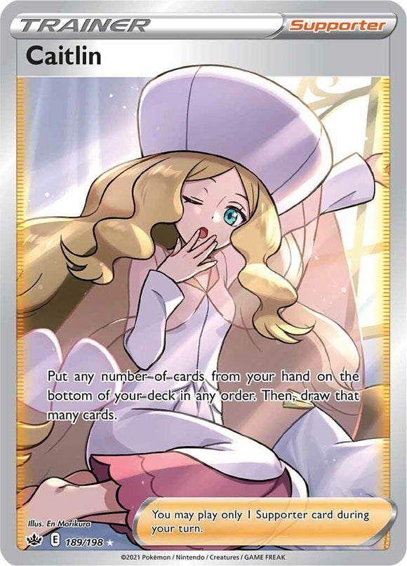 Caitlin [189/198] [Chilling Reign] Holofoil