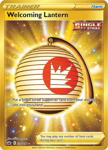 Welcoming Lantern [230/198] [Chilling Reign] Holofoil