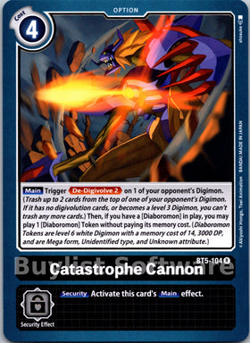 Catastrophe Cannon [BT5-104] [Battle of Omni]