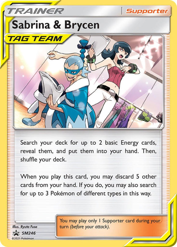 Sabrina & Brycen [SM246] [Sun & Moon Promos]