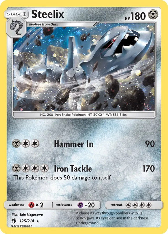Steelix (Cosmos Holo) [125/214] [Blister Exclusives] Holofoil