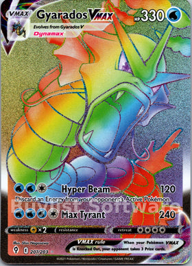 Gyarados VMAX [207/203] [Evolving Skies] Holofoil