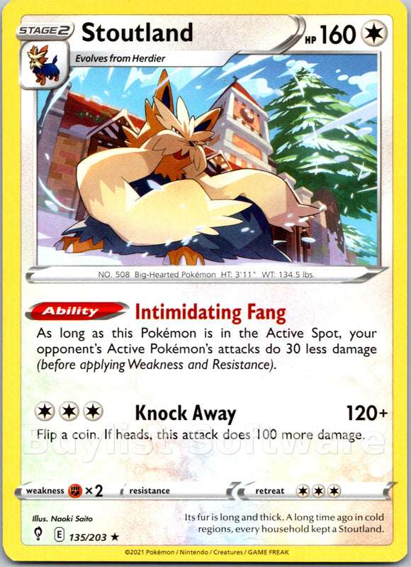 Stoutland [135/203] [Evolving Skies]