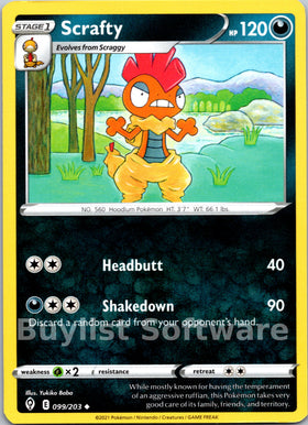 Scrafty [099/203] [Evolving Skies]