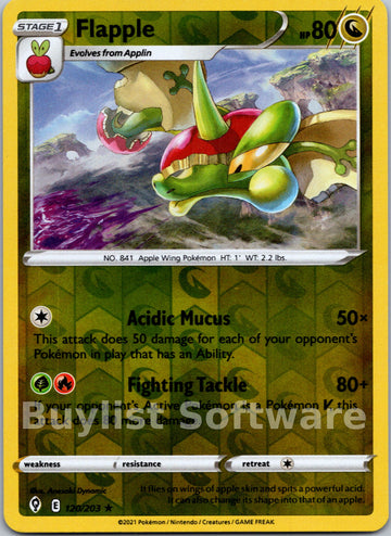 Flapple [120/203] [Evolving Skies] Reverse Holofoil