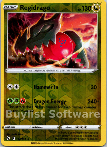 Regidrago [124/203] [Evolving Skies] Reverse Holofoil