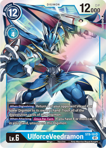 UlforceVeedramon [ST8-10] [Starter Deck 08: Ulforce Veedramon] Foil