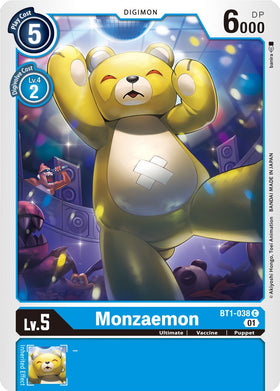 Monzaemon (Alternate Art) [BT1-038] [Starter Deck 08: Ulforce Veedramon]