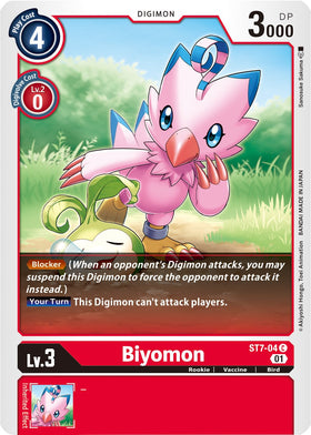 Biyomon [ST7-04] [Starter Deck 07: Gallantmon]