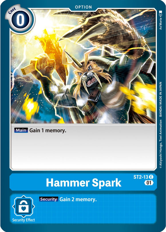 Hammer Spark (Alternate Art) [ST2-13] [Starter Deck 08: Ulforce Veedramon]