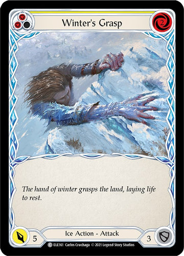 Winter's Grasp (Yellow) [ELE161] [Tales of Aria] Unlimited Edition Normal