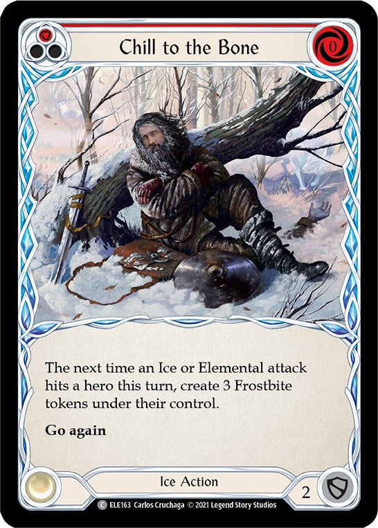 Chill to the Bone (Red) [ELE163] [Tales of Aria] Unlimited Edition Normal