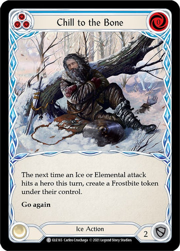 Chill to the Bone (Blue) [ELE165] [Tales of Aria] Unlimited Edition Normal