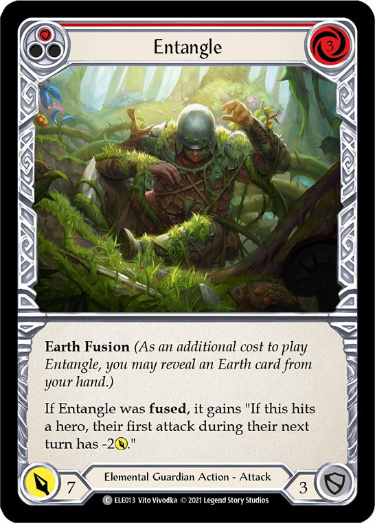 Entangle (Red) [ELE013] [Tales of Aria] Unlimited Edition Rainbow Foil