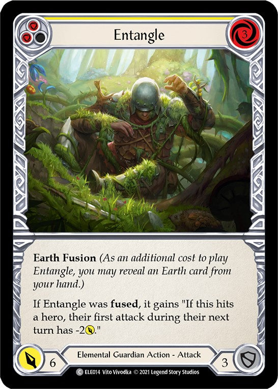 Entangle (Yellow) [ELE014] [Tales of Aria] Unlimited Edition Rainbow Foil