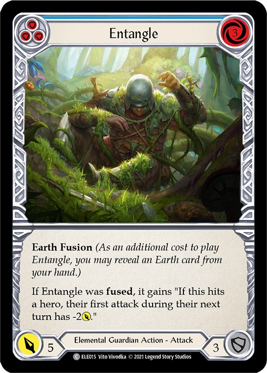 Entangle (Blue) [ELE015] [Tales of Aria] Unlimited Edition Rainbow Foil