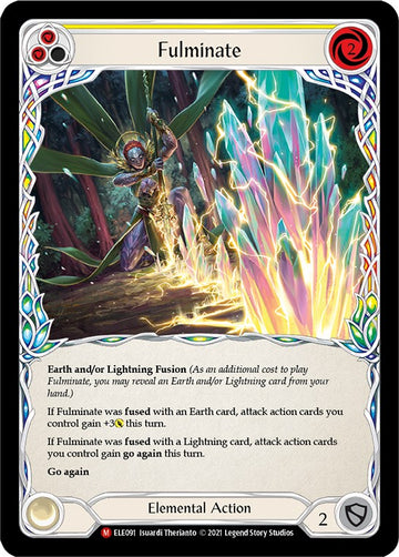 Fulminate [ELE091] [Tales of Aria] 1st Edition Normal