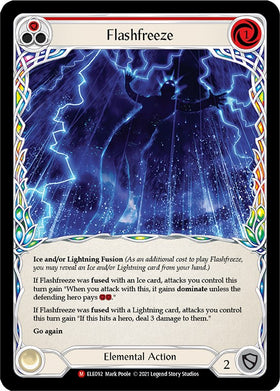 Flashfreeze [ELE092] [Tales of Aria] Unlimited Edition Rainbow Foil