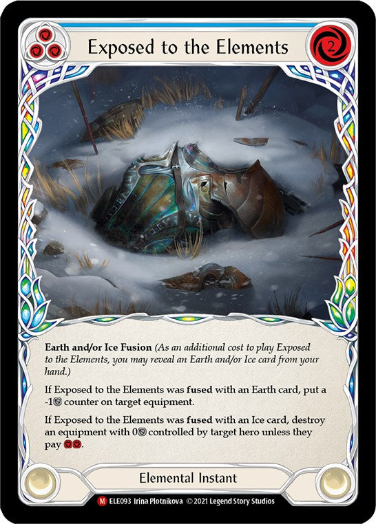 Exposed to the Elements [ELE093] [Tales of Aria] Unlimited Edition Rainbow Foil