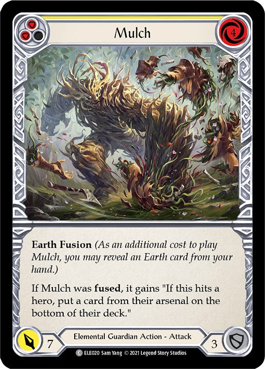 Mulch (Yellow) [ELE020] [Tales of Aria] Unlimited Edition Rainbow Foil