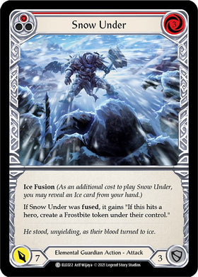 Snow Under (Red) [ELE022] [Tales of Aria] Unlimited Edition Normal