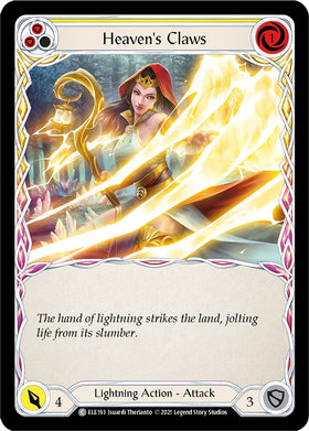 Heaven's Claws (Yellow) [ELE193] [Tales of Aria] Unlimited Edition Normal