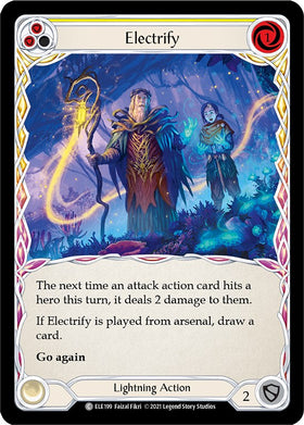 Electrify (Yellow) [ELE199] [Tales of Aria] Unlimited Edition Rainbow Foil