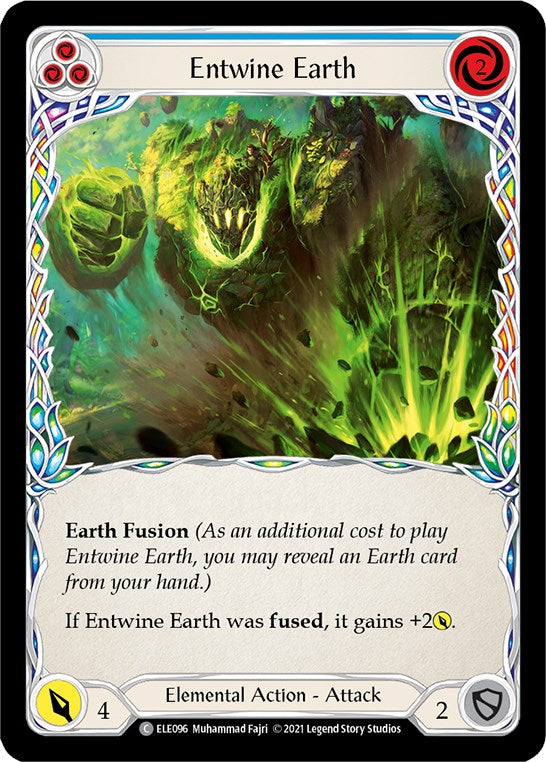 Entwine Earth (Blue) [ELE096] [Tales of Aria] Unlimited Edition Normal