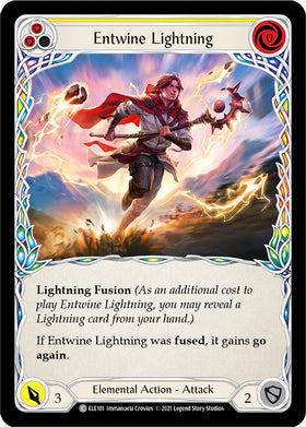 Entwine Lightning (Yellow) [ELE101] [Tales of Aria] 1st Edition Normal