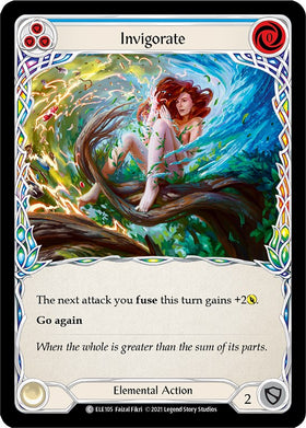 Invigorate (Blue) [ELE105] [Tales of Aria] Unlimited Edition Normal