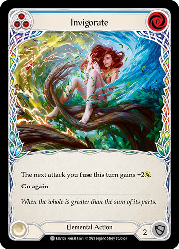 Invigorate (Blue) [ELE105] [Tales of Aria] 1st Edition Normal