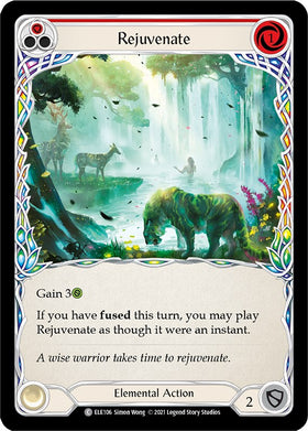 Rejuvenate (Red) [ELE106] [Tales of Aria] 1st Edition Normal
