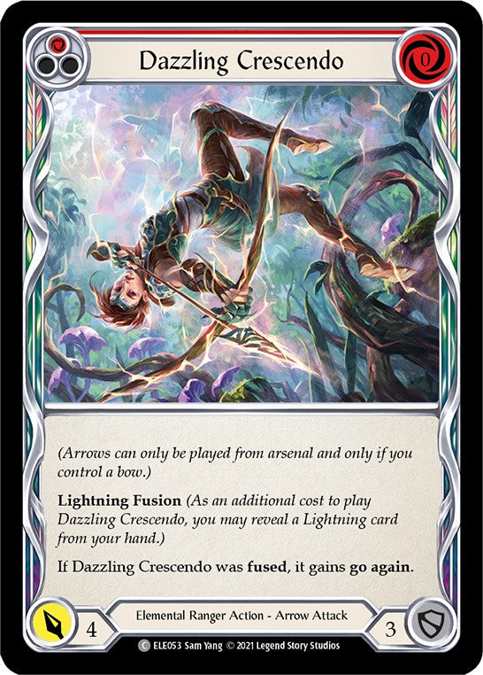 Dazzling Crescendo (Red) [ELE053] [Tales of Aria] Unlimited Edition Normal