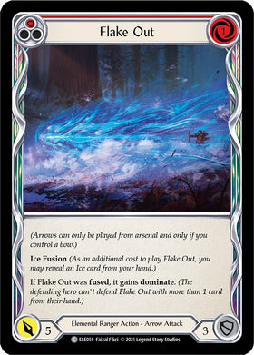 Flake Out (Red) [ELE056] [Tales of Aria] Unlimited Edition Normal
