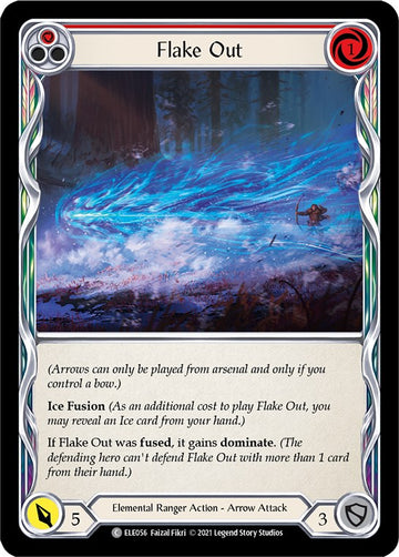 Flake Out (Red) [ELE056] [Tales of Aria] Unlimited Edition Normal