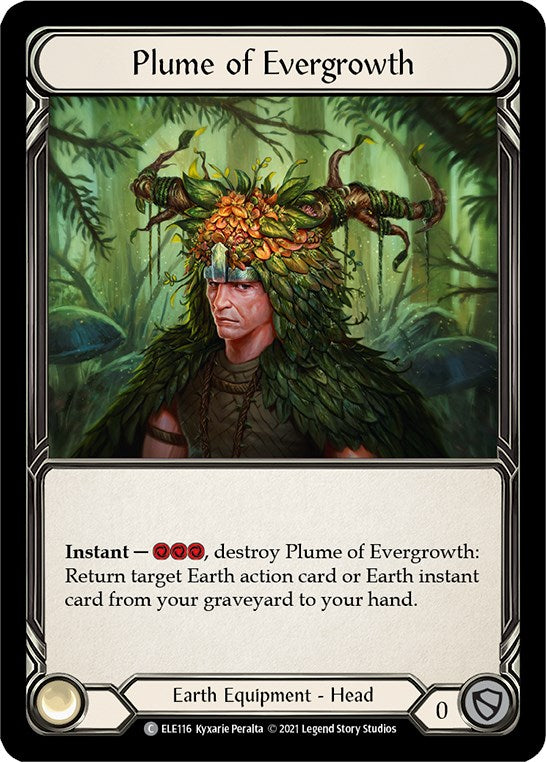 Plume of Evergrowth [ELE116] [Tales of Aria] Unlimited Edition Rainbow Foil