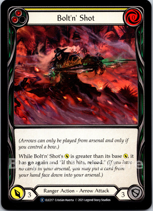 Bolt'n' Shot (Yellow) [ELE217] [Tales of Aria] Unlimited Edition Normal