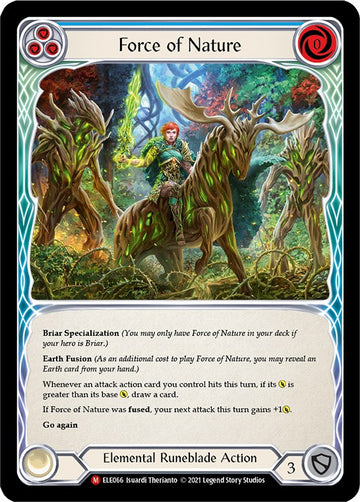 Force of Nature [ELE066] [Tales of Aria] Unlimited Edition Rainbow Foil