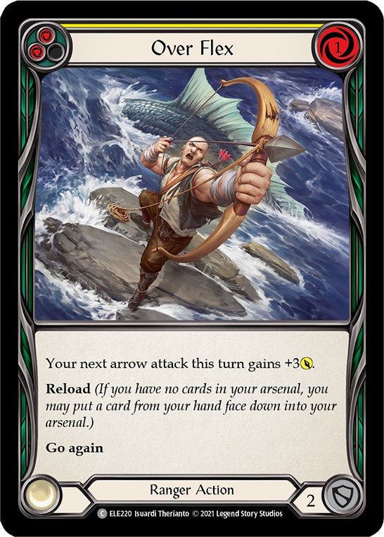 Over Flex (Yellow) [ELE220] [Tales of Aria] Unlimited Edition Normal