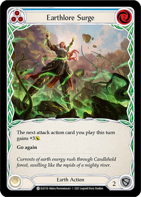 Earthlore Surge (Blue) [ELE139] [Tales of Aria] 1st Edition Normal