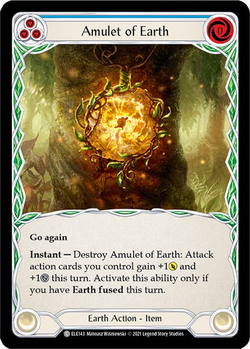 Amulet of Earth [ELE143] [Tales of Aria] Unlimited Edition Normal